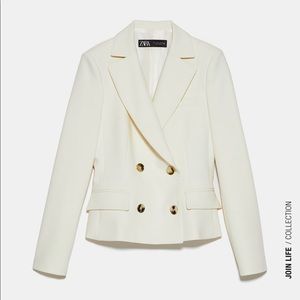 ZARA double breasted blazer jacket - NWT Attached